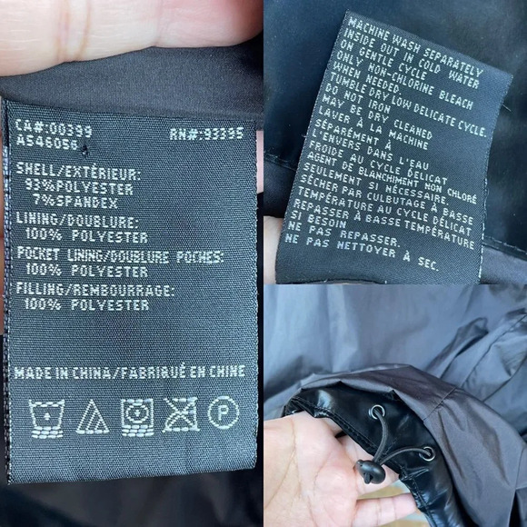 Arctic expedition liquid shine puffer coat with stand collar 2 X - Picture 16 of 16